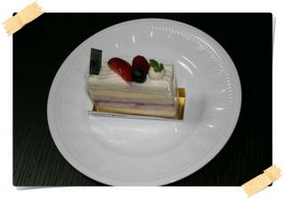 ナンチャラムースのケーキ