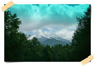 チラリ富士