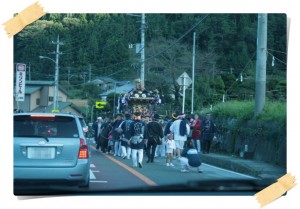 秋祭りのお神輿
